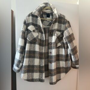Plaid Oversized Shacket